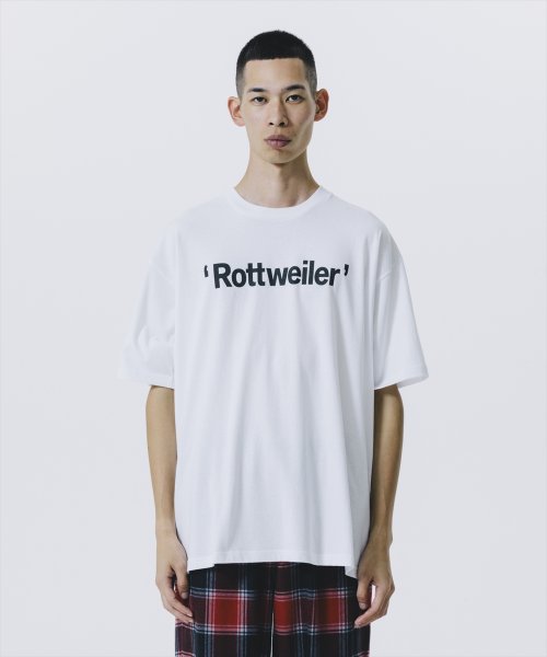 他の写真2: ROTTWEILER/RW TEE（WHITE）［プリントT-25春夏］