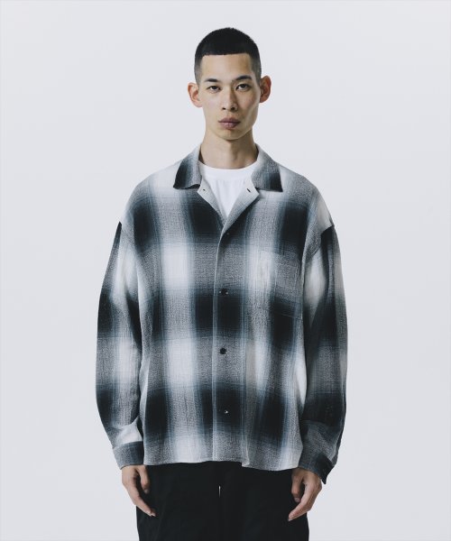 他の写真3: ROTTWEILER/R9 CHAMPION CHECK SHIRT（BLACK）［チャンピオンチェックシャツ-25春夏］