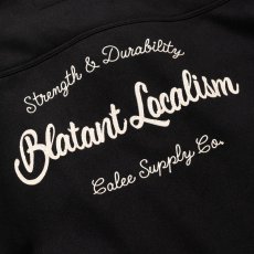 画像7: CALEE/PE MELTON SWINGTOP ＜BLATANT LOCALISM＞（BLACK）［PEメルトンスウィングトップ-24秋冬］ (7)