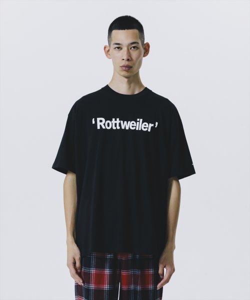 他の写真2: ROTTWEILER/RW TEE（BLACK）［プリントT-25春夏］
