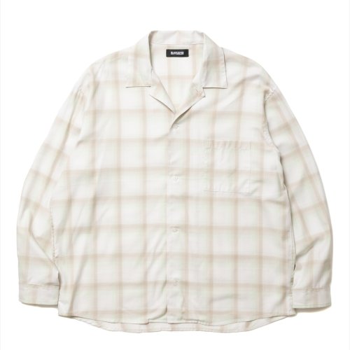 他の写真1: ROTTWEILER/R9 OMBRE SHIRT（BEIGE）［オンブレチェックシャツ-25春夏］