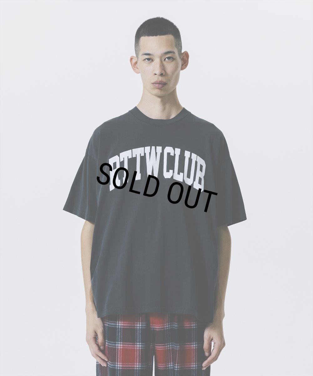 画像5: 【20％OFF】ROTTWEILER/RTTW.C TEE（CHARCOAL）［ピグメント染めプリントT-25春夏］ (5)