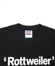 画像3: 【20％OFF】ROTTWEILER/RW TEE（BLACK）［プリントT-25春夏］ (3)