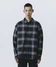 画像4: ROTTWEILER/R9 BRUSHED TWILL SHIRT（BROWN）［ブラッシュドツイルシャツ-25春夏］ (4)
