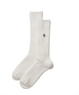 ROTTWEILER/R9 PURPLE SOX（WHITE）［ソックス-25春夏］