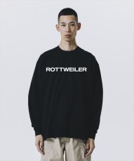 画像6: 【30%OFF】ROTTWEILER/R9 LOGO LS TEE（BLACK）［オリジナル長袖T-25春夏］ (6)