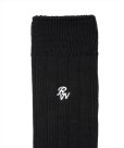 画像3: ROTTWEILER/R9 PURPLE SOX（BLACK）［ソックス-25春夏］ (3)