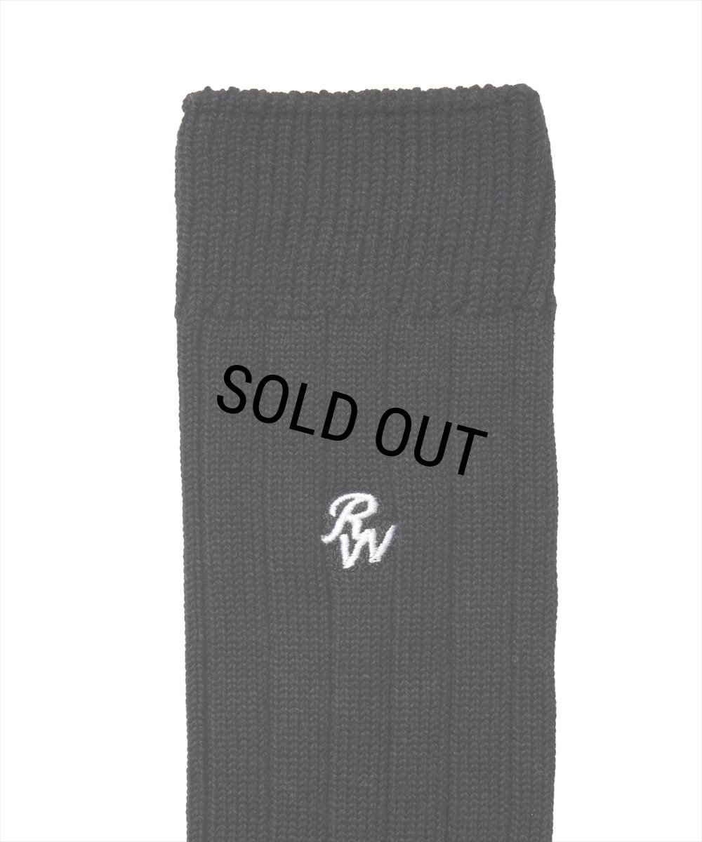 画像3: 【30%OFF】ROTTWEILER/R9 PURPLE SOX（BLACK）［ソックス-25春夏］ (3)