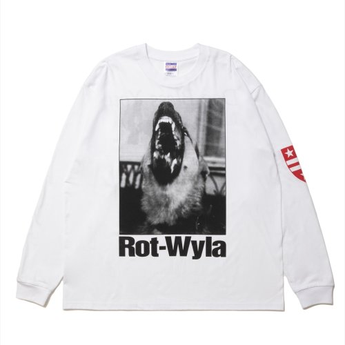 他の写真1: ROTTWEILER/DOG PHOTO LS TEE（WHITE）［プリント長袖T-25春夏］