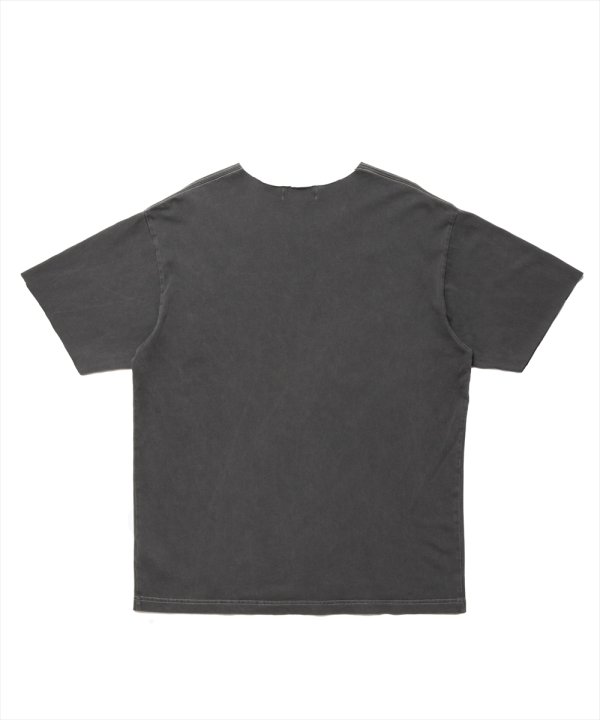 画像2: ROTTWEILER/PIGMENT CUT OFF TEE（CHARCOAL）［ピグメント染めカットオフT-25春夏］