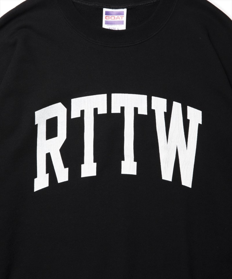 画像3: ROTTWEILER/RTTW SWEATER（BLACK）［クルーネックスウェット-25春夏］