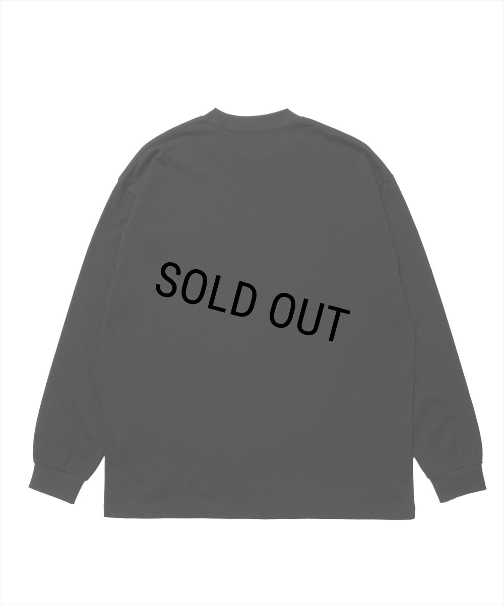 画像2: 【30%OFF】ROTTWEILER/R9 LOGO LS TEE（BLACK）［オリジナル長袖T-25春夏］ (2)