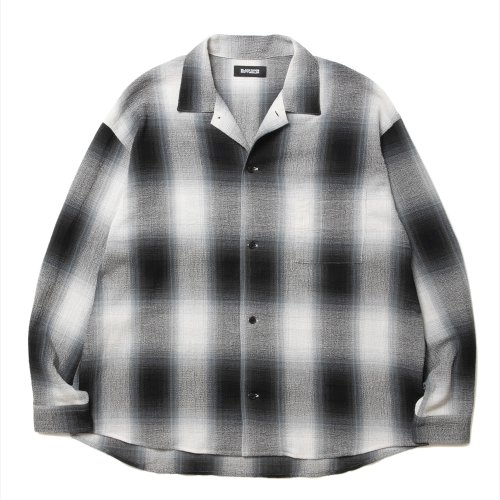 他の写真1: ROTTWEILER/R9 CHAMPION CHECK SHIRT（BLACK）［チャンピオンチェックシャツ-25春夏］