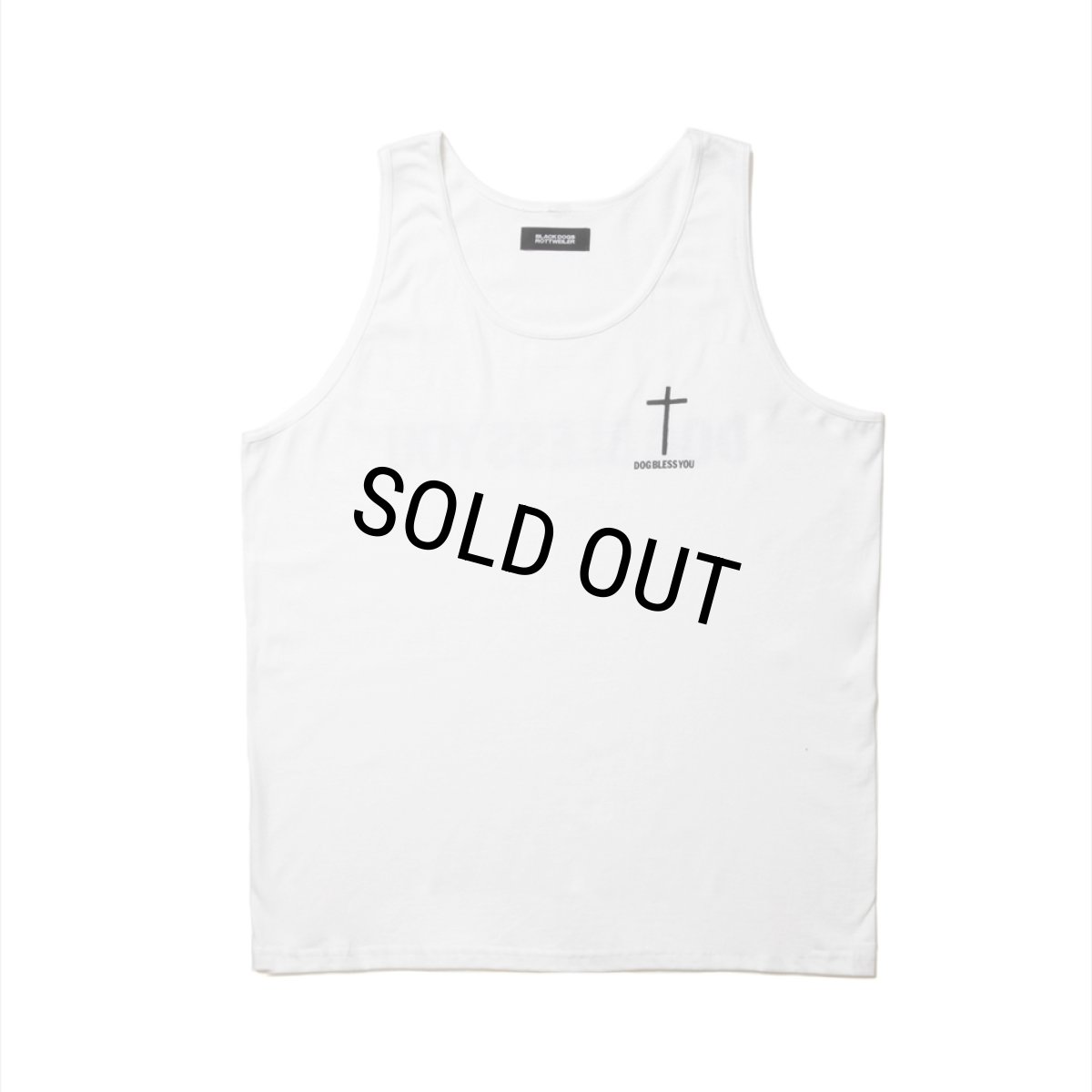 画像1: ROTTWEILER/D.B TANKTOP（WHITE）［タンクトップ-25春夏］ (1)