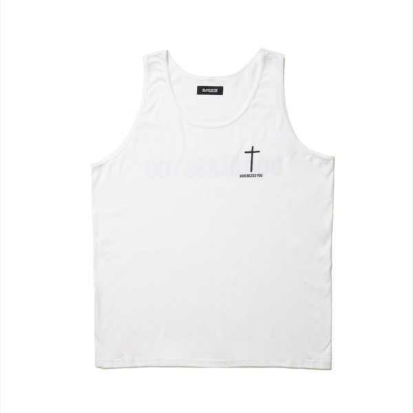 画像1: ROTTWEILER/D.B TANKTOP（WHITE）［タンクトップ-25春夏］