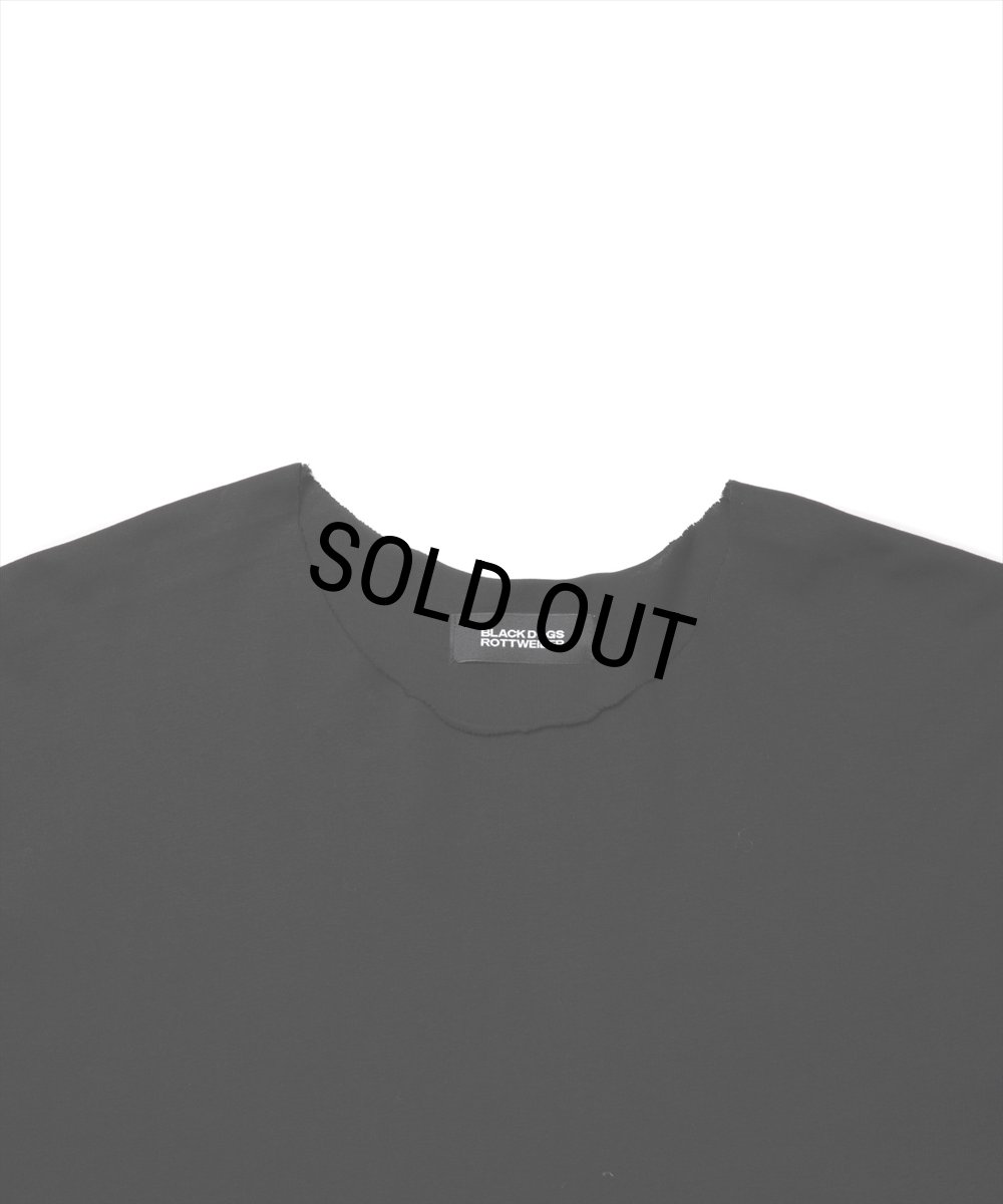 画像3: 【30％OFF】ROTTWEILER/CUTOFF TEE（BLACK）［カットオフT-25春夏］ (3)