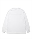 画像2: ROTTWEILER/R9 LOGO LS TEE（WHITE）［オリジナル長袖T-25春夏］ (2)