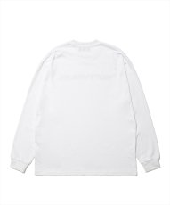 画像2: 【30%OFF】ROTTWEILER/R9 LOGO LS TEE（WHITE）［オリジナル長袖T-25春夏］ (2)