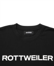 画像3: 【20％OFF】ROTTWEILER/R9 LOGO TEE（BLACK）［オリジナルT-25春夏］ (3)