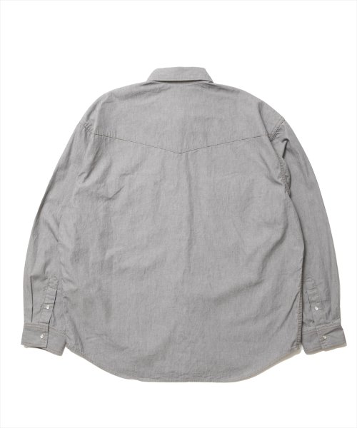 他の写真2: ROTTWEILER/R9 GRAY DENIM SHIRT（GRAY）［グレーデニムシャツ-25春夏］