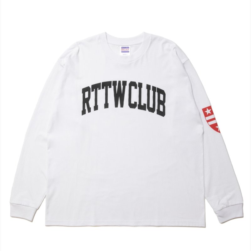 画像1: ROTTWEILER/RTTW.C LS TEE（WHITE）［プリント長袖T-25春夏］
