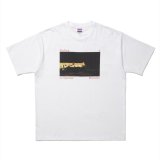 ROTTWEILER/CAL NIGHT PHOTO TEE（WHITE）［プリントT-25春夏］