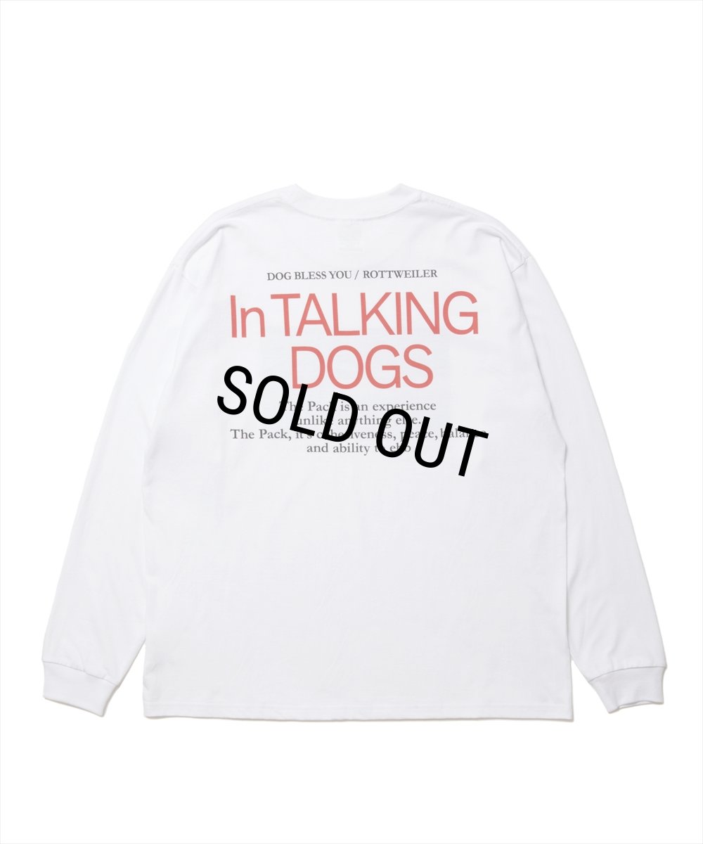 画像2: 【30%OFF】ROTTWEILER/CAL NIGHT LS PHOTO TEE（WHITE）［プリント長袖T-25春夏］ (2)