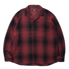 画像1: 【30％OFF】ROTTWEILER/R9 CHAMPION CHECK SHIRT（RED）［チャンピオンチェックシャツ-25春夏］ (1)