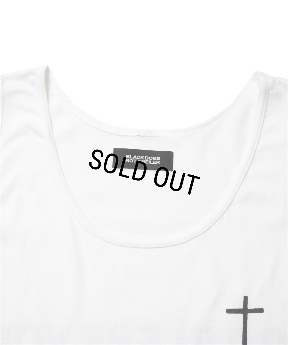 画像3: ROTTWEILER/D.B TANKTOP（WHITE）［タンクトップ-25春夏］ (3)