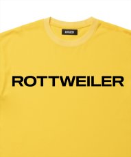 画像4: ROTTWEILER/R9 LOGO TEE（YELLOW）［オリジナルT-25春夏］ (4)
