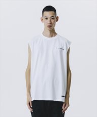 画像6: 【20％OFF】ROTTWEILER/R9 B.D.C SLEEVELESS TEE（WHITE）［オリジナルスリーブレスT-25春夏］ (6)