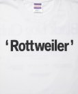 画像5: ROTTWEILER/RW TEE（WHITE）［プリントT-25春夏］