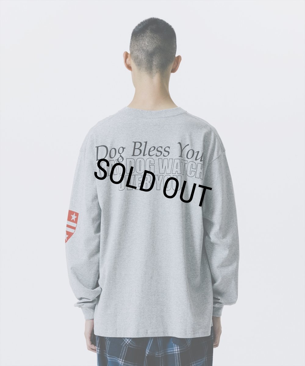 画像8: 【30%OFF】ROTTWEILER/DOG PHOTO LS TEE（GRAY）［プリント長袖T-25春夏］ (8)