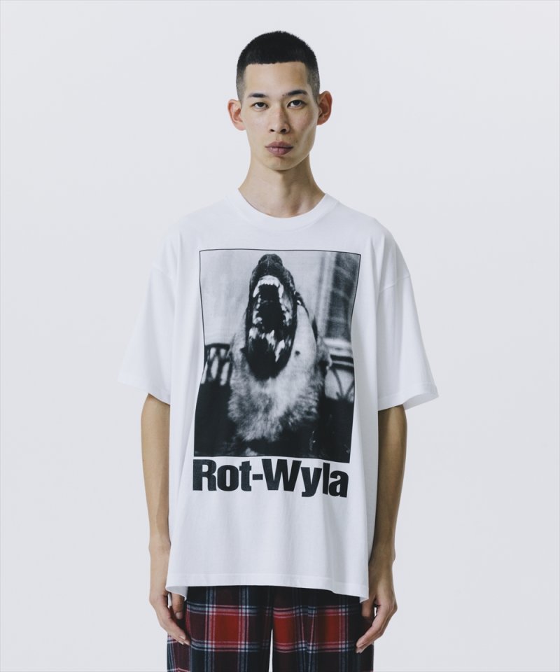 画像2: ROTTWEILER/DOG PHOTO TEE（WHITE）［プリントT-25春夏］