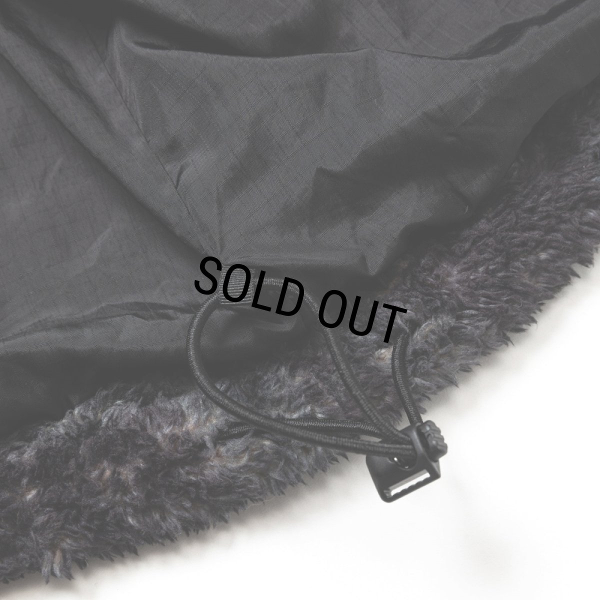 画像7: 【40%OFF】CALEE/NYLON RIP FLEECE TRACK TYPE JACKET ＜SNAKE PATTERN＞（BLACK/CHARCOAL）［フリーストラックタイプJKT-24秋冬］ (7)