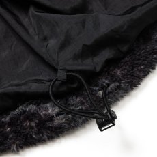 画像7: 【40%OFF】CALEE/NYLON RIP FLEECE TRACK TYPE JACKET ＜SNAKE PATTERN＞（BLACK/CHARCOAL）［フリーストラックタイプJKT-24秋冬］ (7)