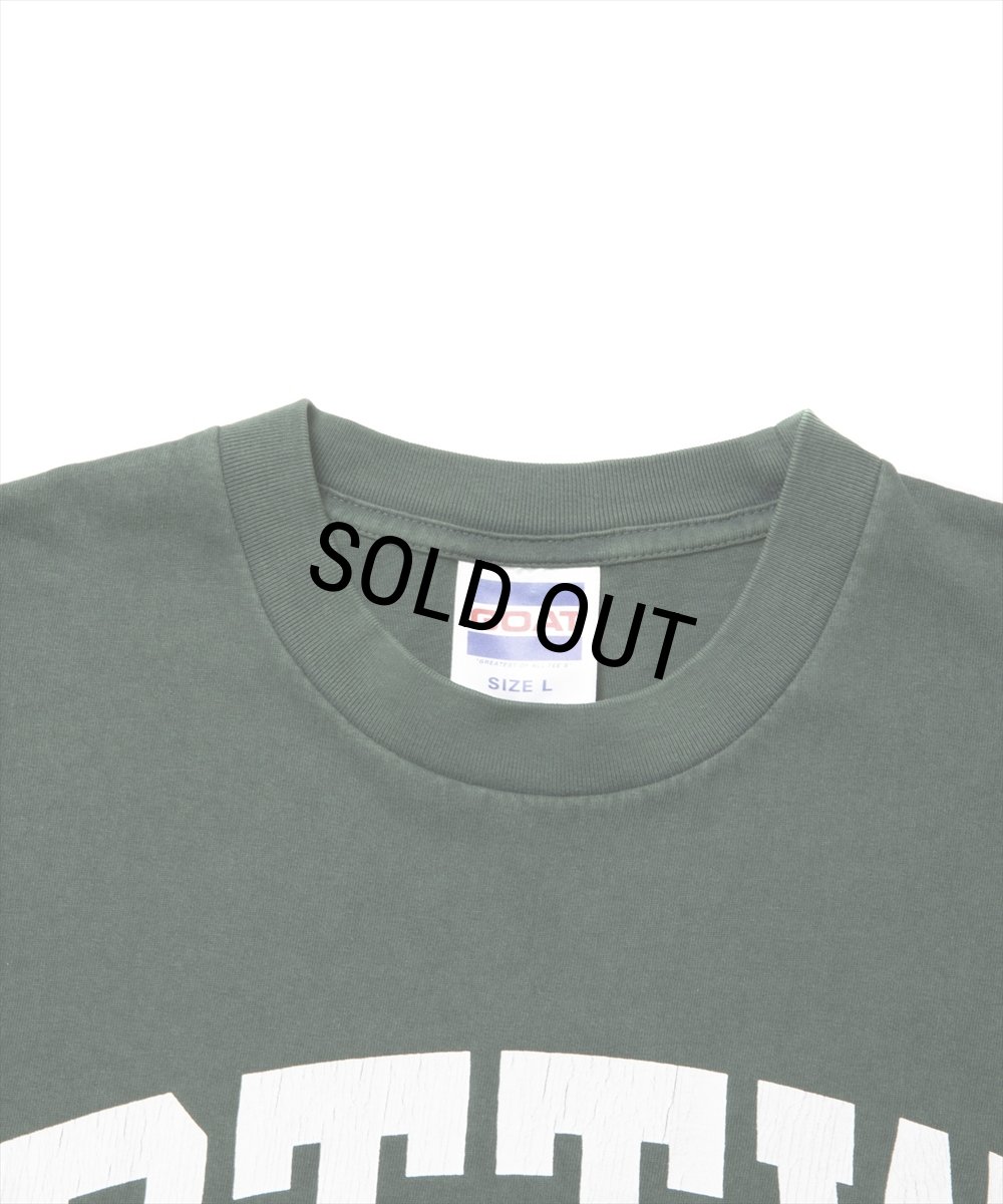 画像3: ROTTWEILER/RTTW PIGMENT TEE（GREEN）［ピグメント染めプリントT-25春夏］ (3)