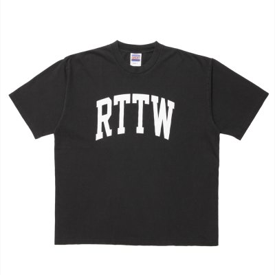 画像1: ROTTWEILER/RTTW PIGMENT TEE（CHARCOAL）［ピグメント染めプリントT-25春夏］