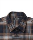 画像3: ROTTWEILER/R9 BRUSHED TWILL SHIRT（BROWN）［ブラッシュドツイルシャツ-25春夏］ (3)