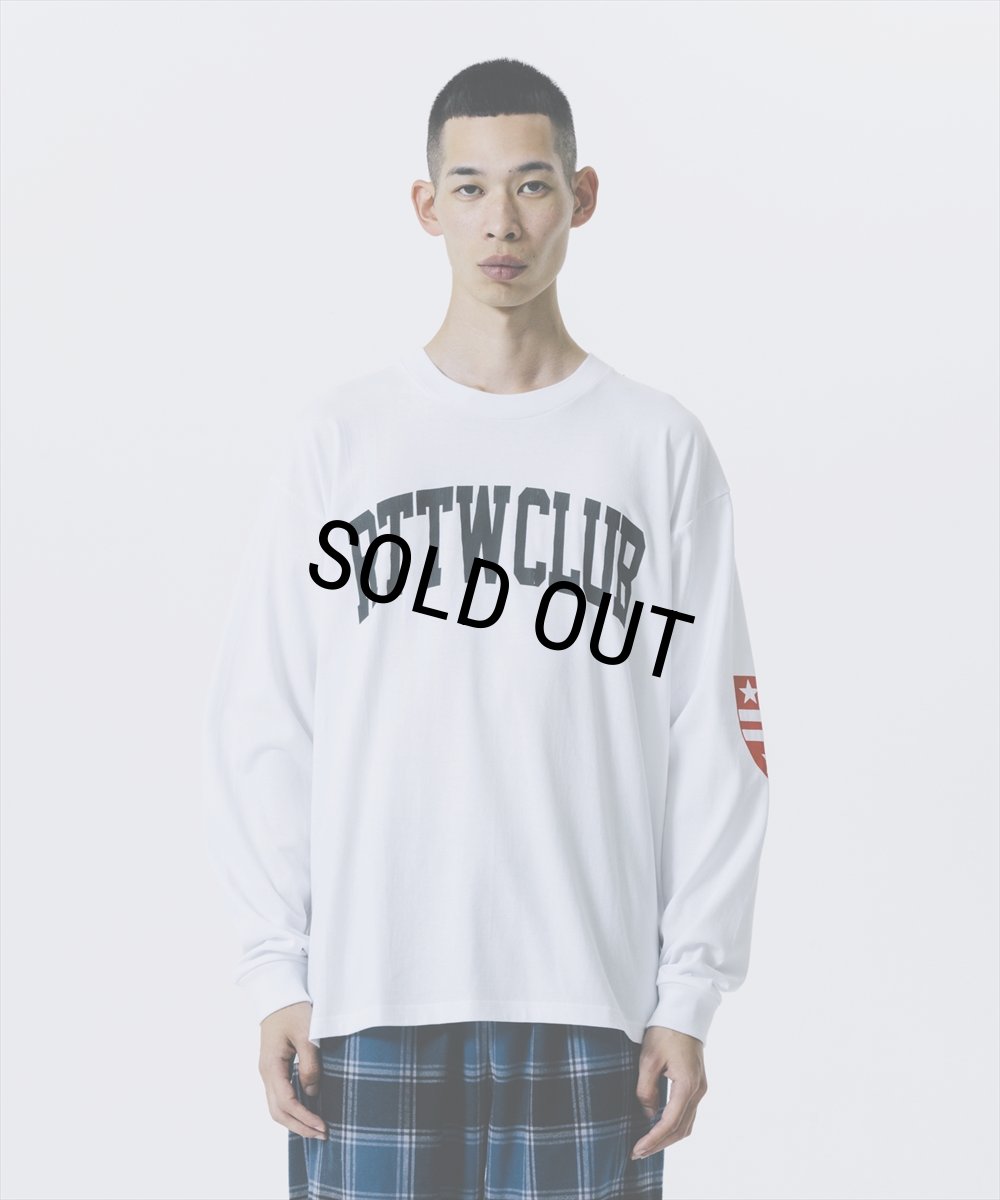 画像6: ROTTWEILER/RTTW.C LS TEE（WHITE）［プリント長袖T-25春夏］ (6)