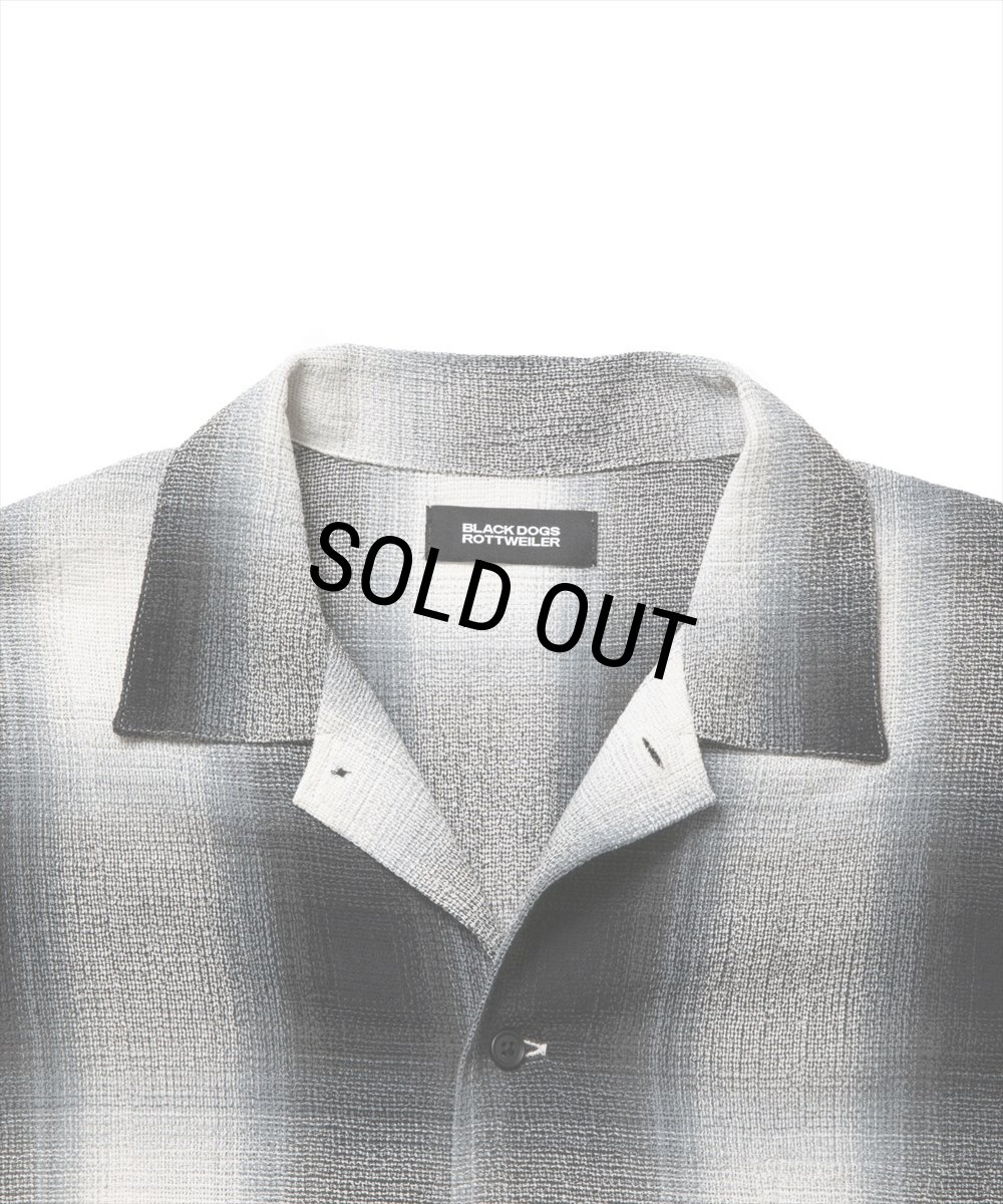 画像3: ROTTWEILER/R9 CHAMPION CHECK SHIRT（BLACK）［チャンピオンチェックシャツ-25春夏］ (3)