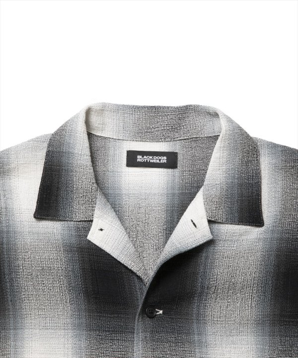 画像3: ROTTWEILER/R9 CHAMPION CHECK SHIRT（BLACK）［チャンピオンチェックシャツ-25春夏］