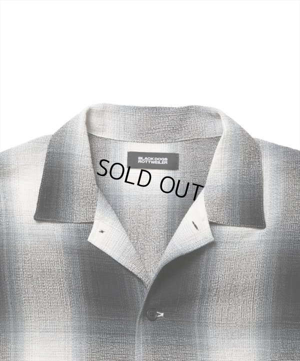 画像3: ROTTWEILER/R9 CHAMPION CHECK SHIRT（BLACK）［チャンピオンチェックシャツ-25春夏］