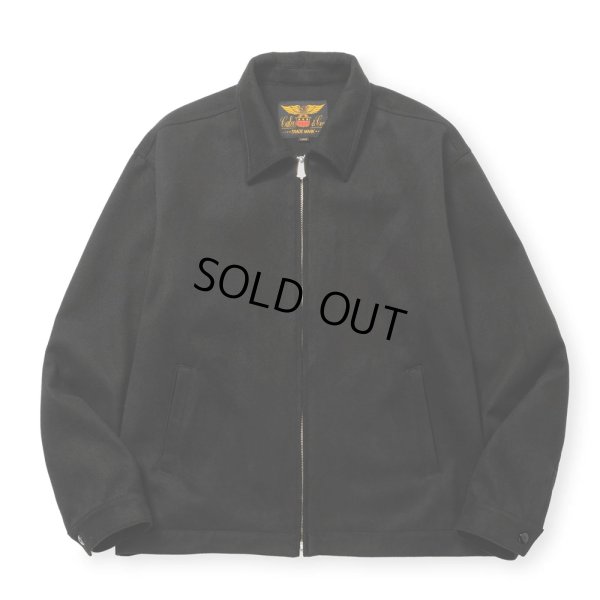 画像2: CALEE/PE MELTON SWINGTOP ＜BLATANT LOCALISM＞（BLACK）［PEメルトンスウィングトップ-24秋冬］