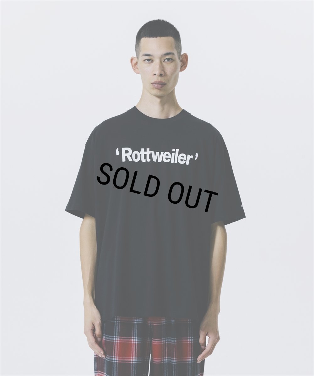 画像6: 【40%OFF】ROTTWEILER/RW TEE（BLACK）［プリントT-25春夏］ (6)