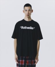 画像6: 【20％OFF】ROTTWEILER/RW TEE（BLACK）［プリントT-25春夏］ (6)