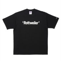 ROTTWEILER/RW TEE（BLACK）［プリントT-25春夏］
