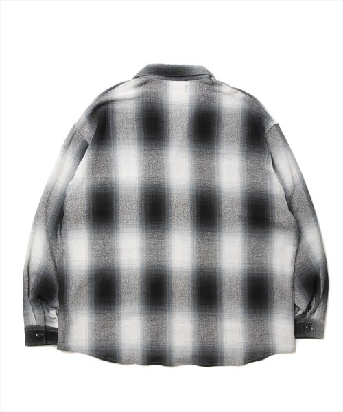 他の写真2: ROTTWEILER/R9 CHAMPION CHECK SHIRT（BLACK）［チャンピオンチェックシャツ-25春夏］