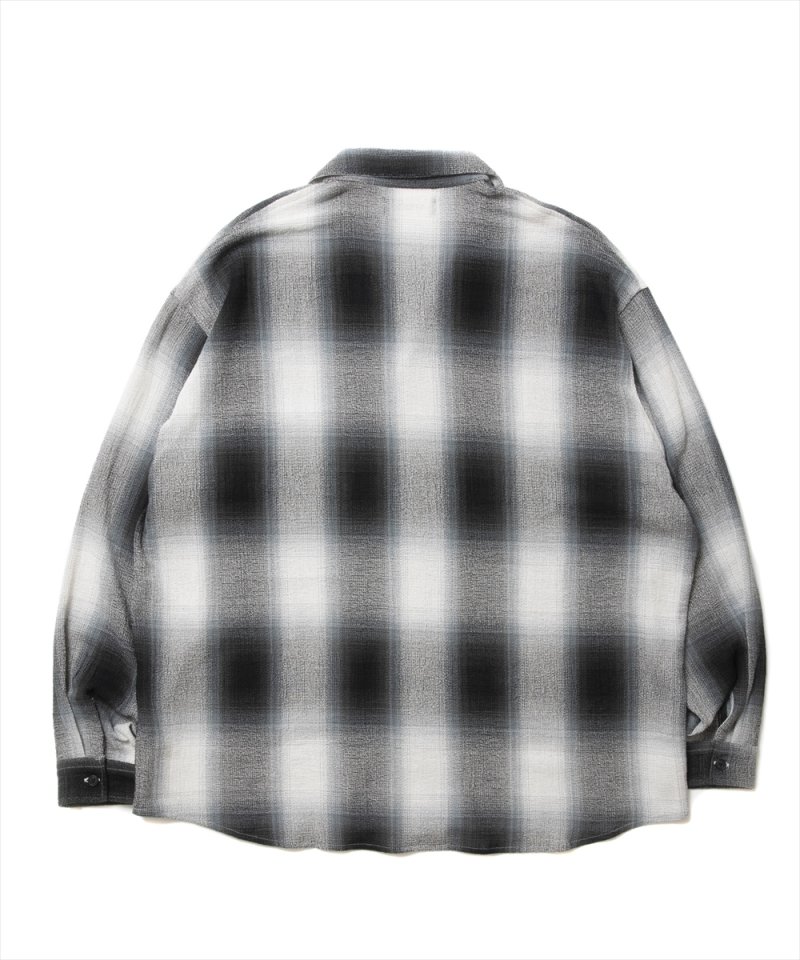 画像2: ROTTWEILER/R9 CHAMPION CHECK SHIRT（BLACK）［チャンピオンチェックシャツ-25春夏］