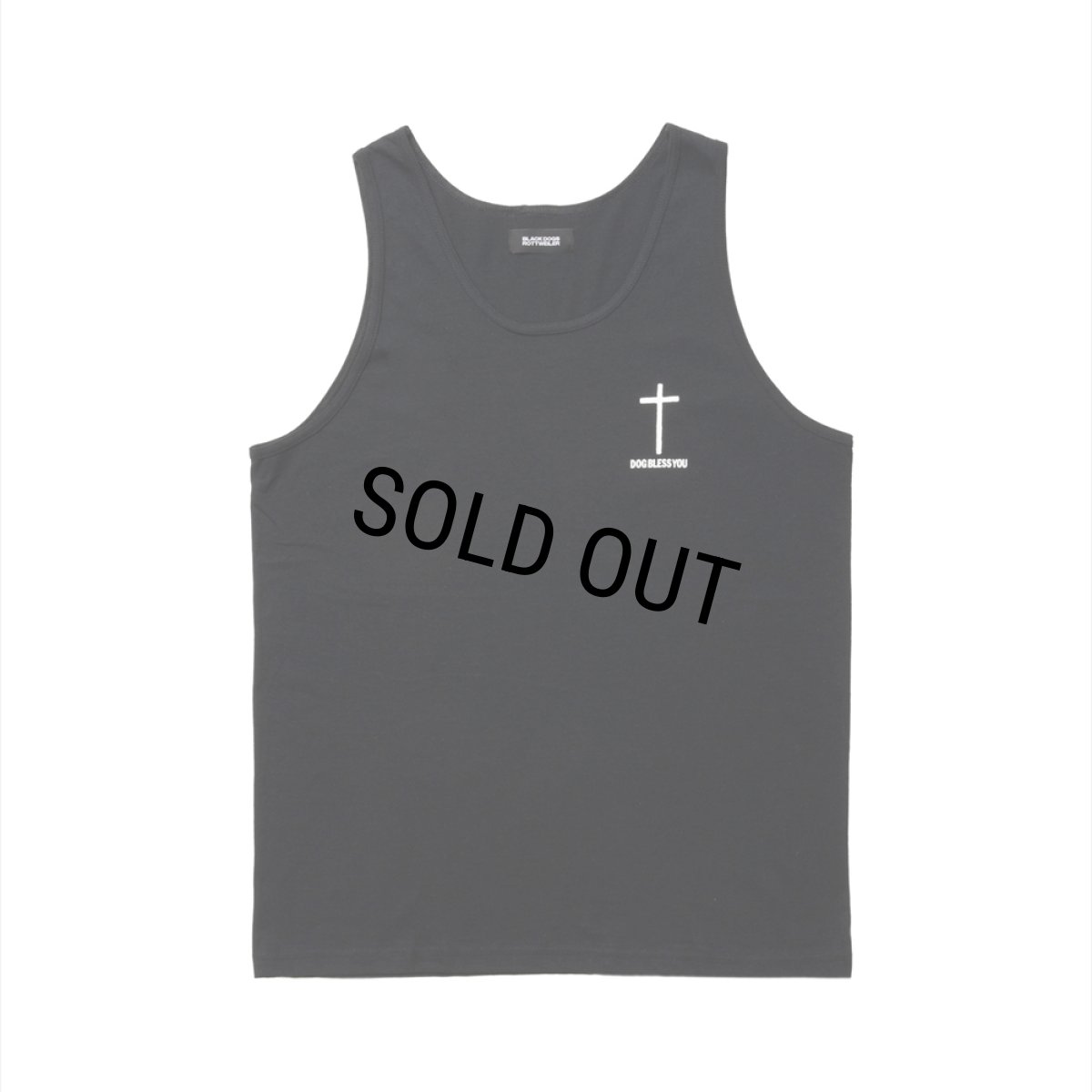 画像1: 【30％OFF】ROTTWEILER/D.B TANKTOP（BLACK）［タンクトップ-25春夏］ (1)